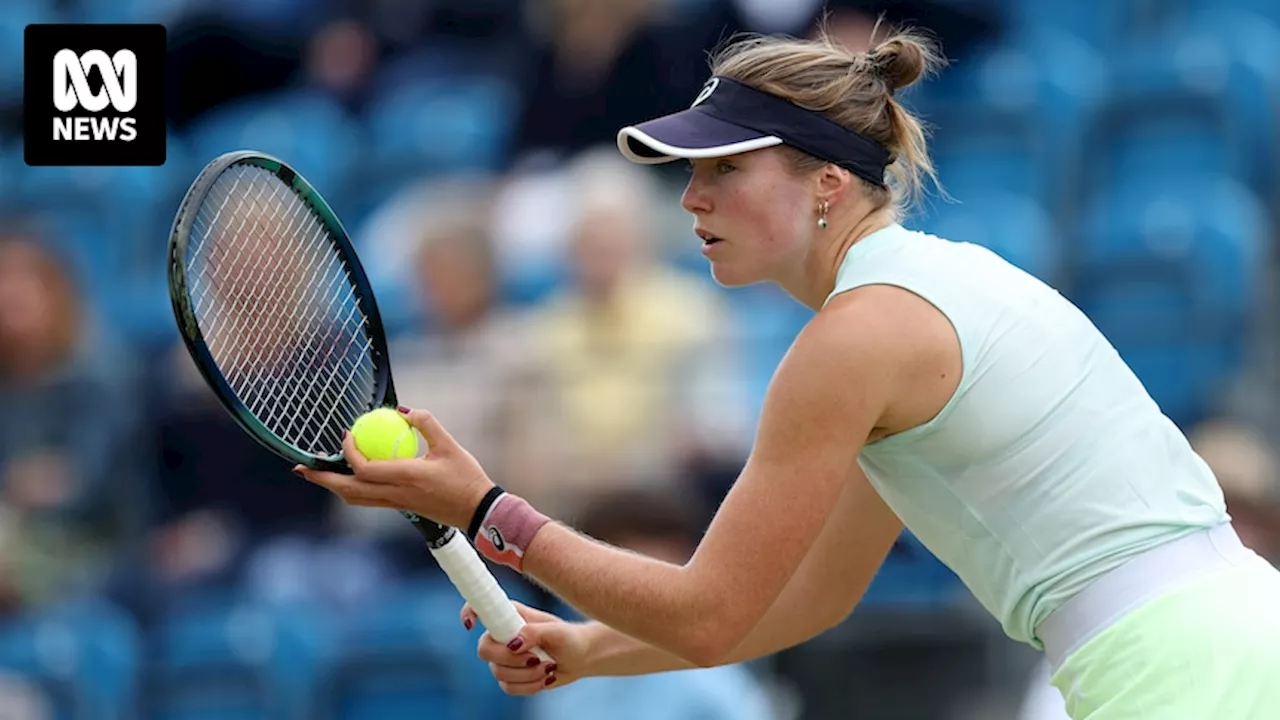 Olivia Gadecki the standout as seven Australian women advance to second round of Wimbledon qualifiers