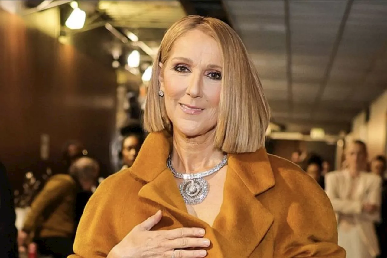 Celine Dion muncul di publik bersama putra kembarnya di konser Hauser