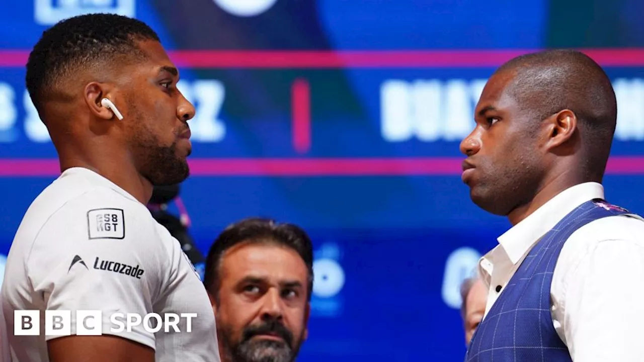 Anthony Joshua vs Daniel Dubois: IBF champion tells AJ he is a 'king slayer'