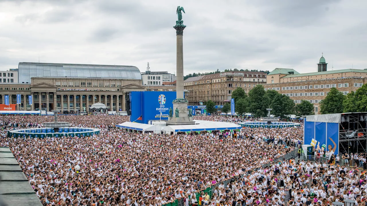 Public Viewing in Stuttgart auf der Kippe: Unwetter drohen!