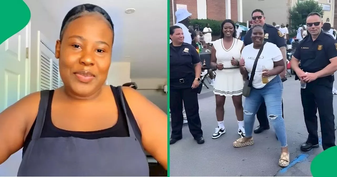 “They Were Amazing”: Mzansi Woman Shares Viral Video Dancing With American Cops to iPlan