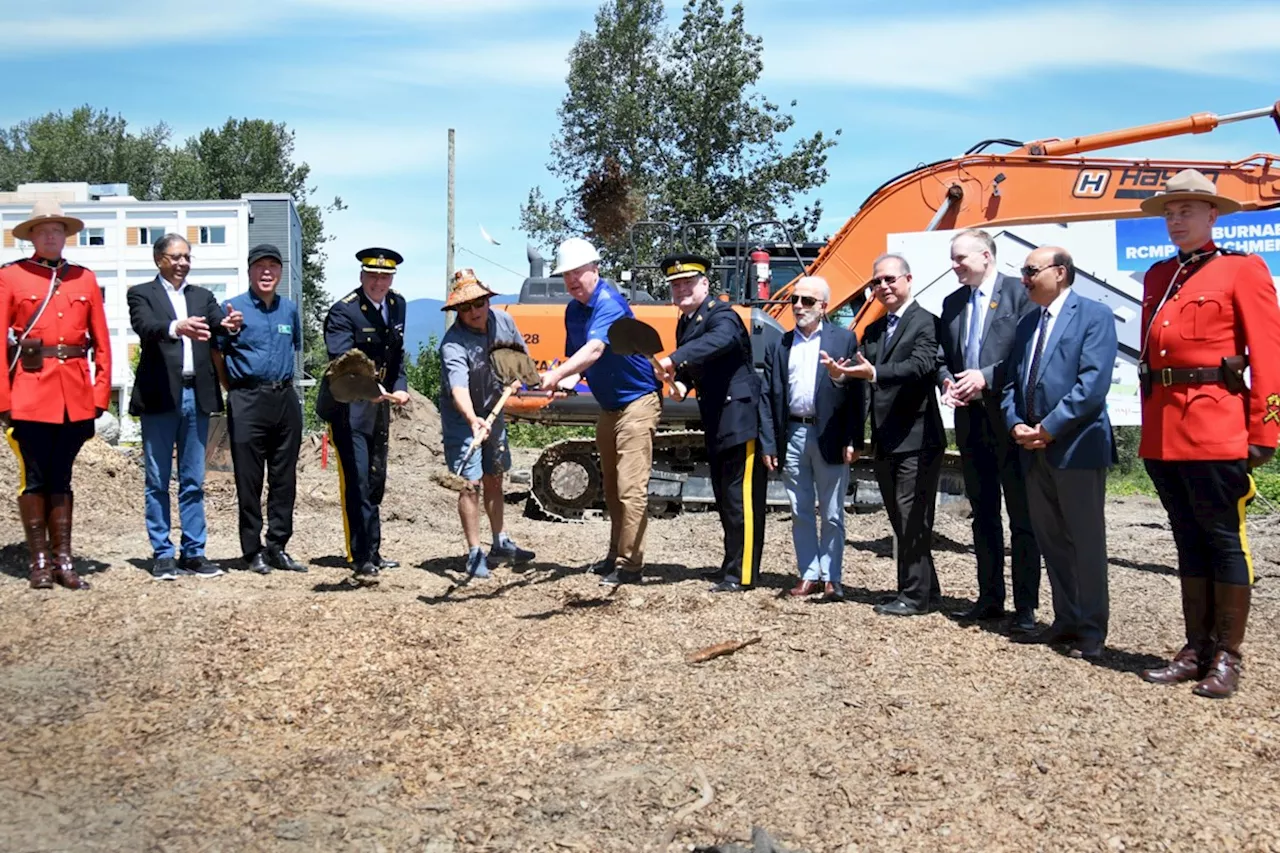 Burnaby breaks ground on new, $229M RCMP facility