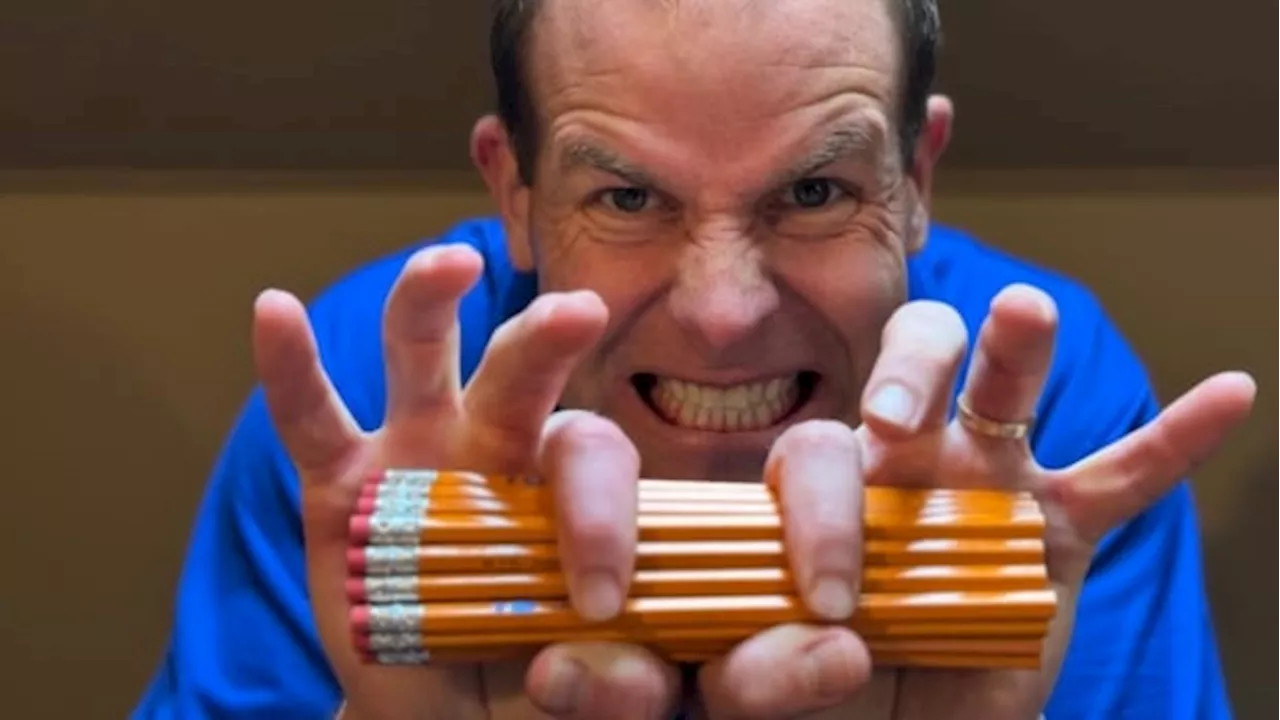 This man wants to break the Guinness World Record for holding the most world records