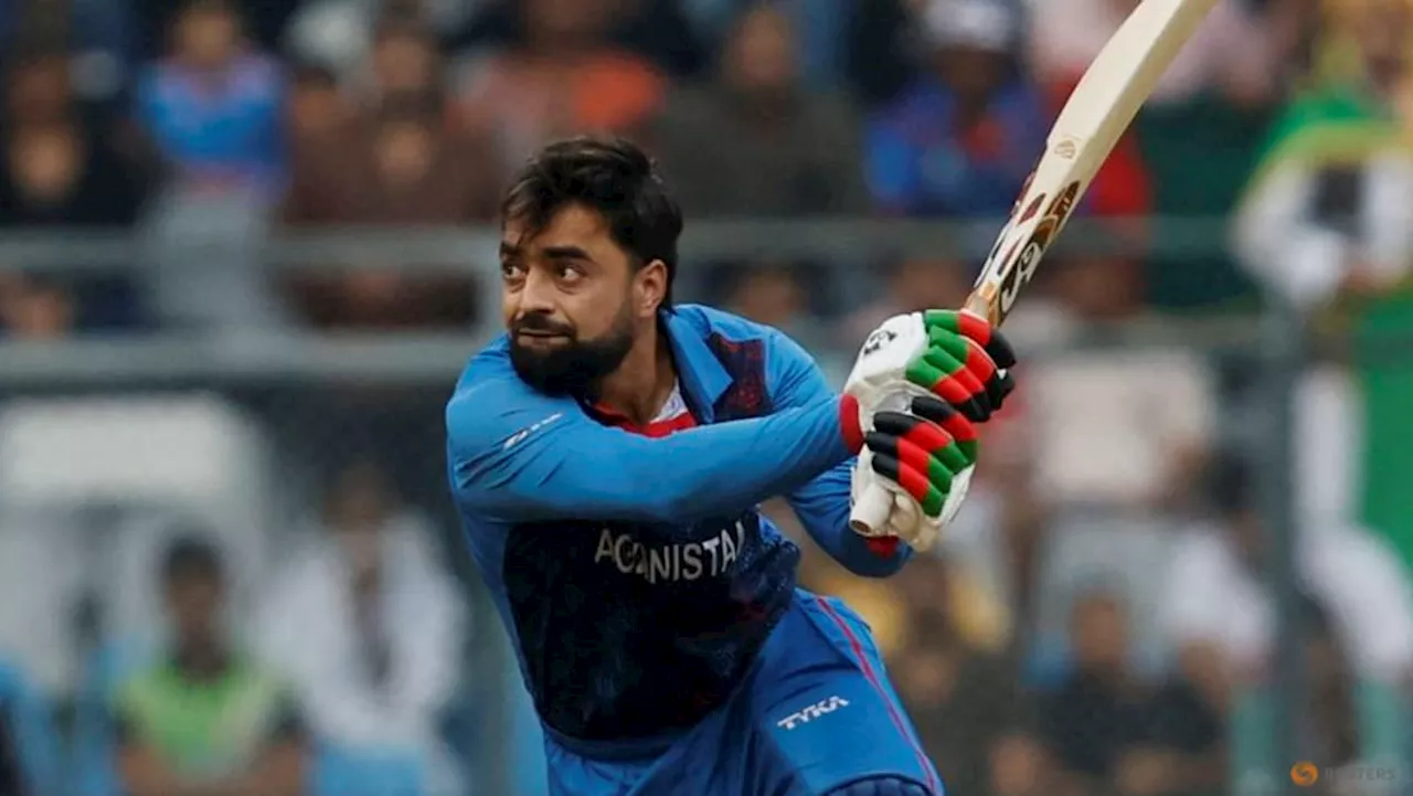 Afghanistan's Rashid Khan gets ICC scolding for hurling bat at T20 World Cup