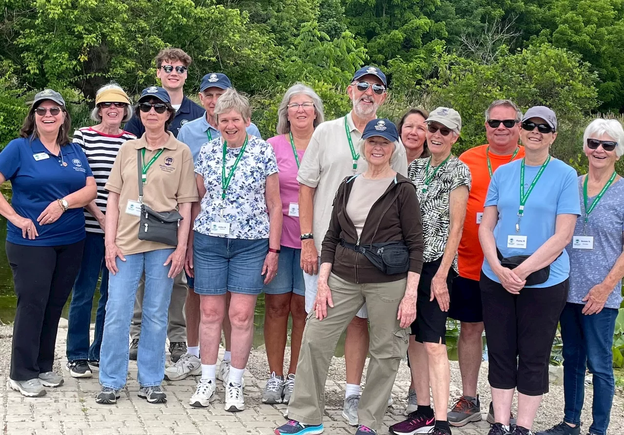 Medina County Park District volunteers tour future Chippewa Lake Park sites