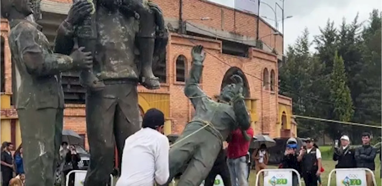 Retiran estatua del torero César Rincón de la Plaza de Toros de Duitama, Boyacá