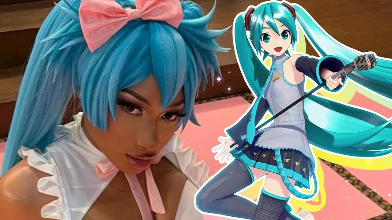 Megan Thee Stallion Channels Hatsune Miku in New Cosplay