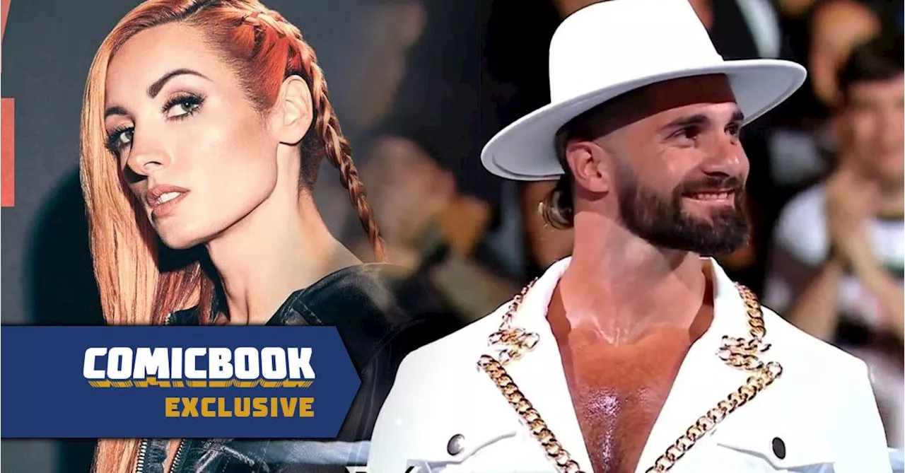 WWE's Seth Rollins Didn't Know Becky Lynch Was Including NSFW Photo in Her Book (Exclusive)