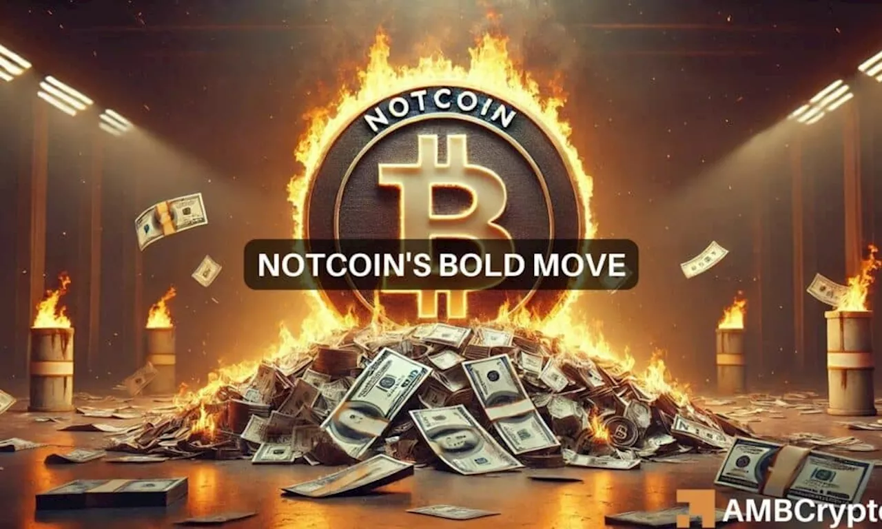 Notcoin: How a $3M burn boosted NOT’s value overnight