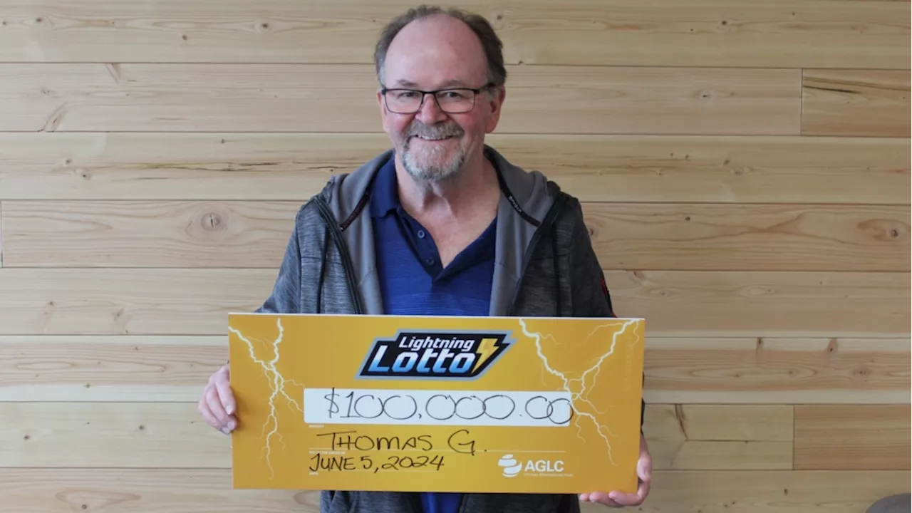 Airdrie man plans to visit Nova Scotia with lottery winnings