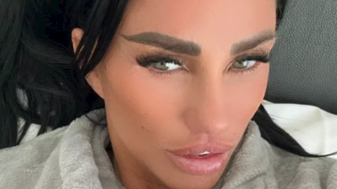 Katie Price's Mucky Mansion visited by bailiffs as she gets boob job