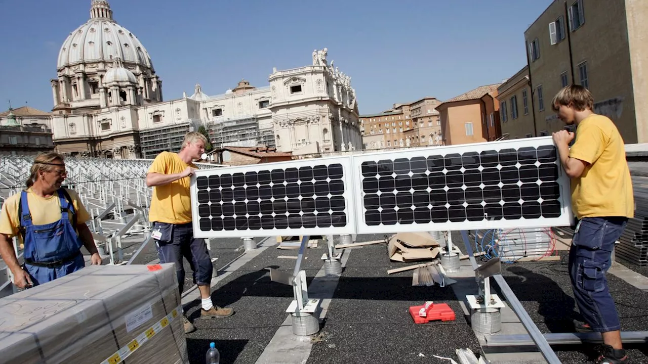 Schriftliche Anordnung: Papst will Vatikan komplett mit Solarstrom versorgen lassen