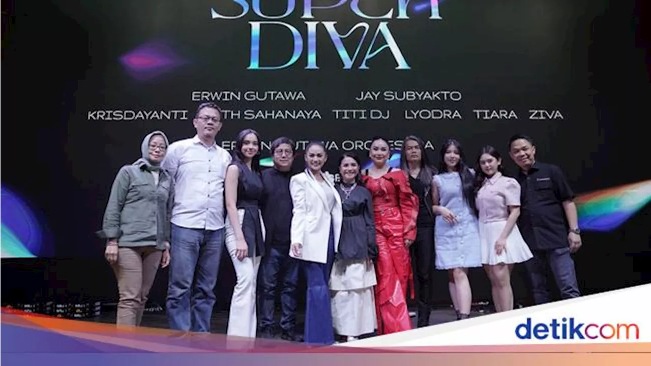 Dua Generasi Emas Penyanyi Indonesia Nyatu di Konser Super Diva