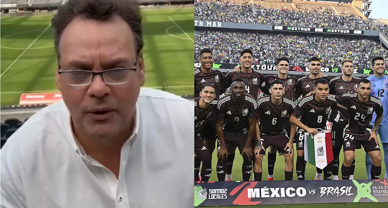 David Faitelson sobre el juego de México y Venezuela: “Es una final para el Tricolor”