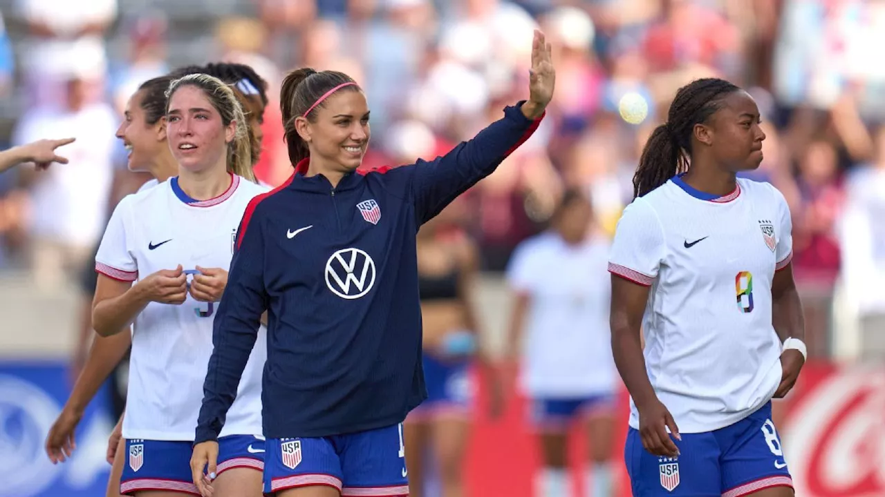 Alex Morgan off USA Olympics women's squad as era ends