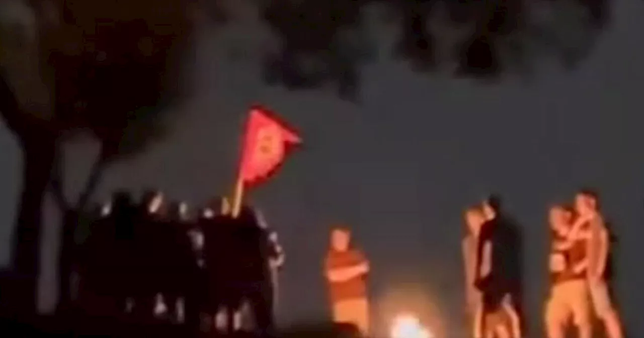 Croci celtiche, “boia chi molla” e saluti romani al raduno fascista sui Colli Euganei (Padova):…