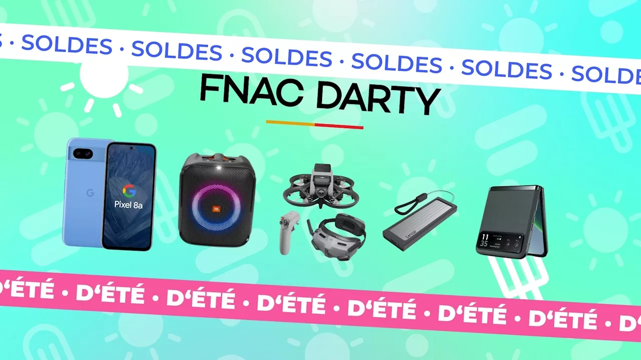 La Fnac et Darty cassent les prix des meilleurs produits Tech pendant les soldes d’été