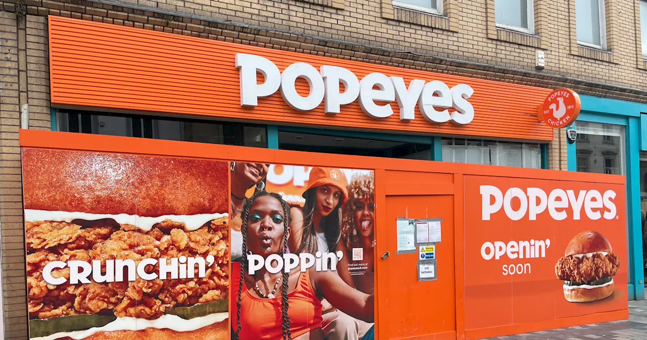 Popeyes opening date confirmed for Glasgow Sauchiehall Street as doors open next week