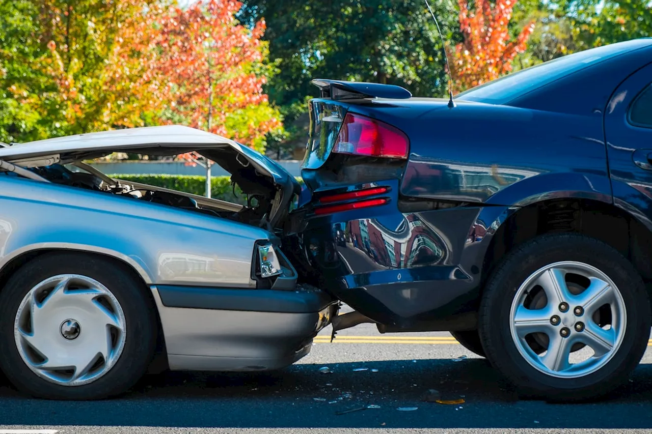 After a crash, how is it determined when a car is repaired or declared a total loss?