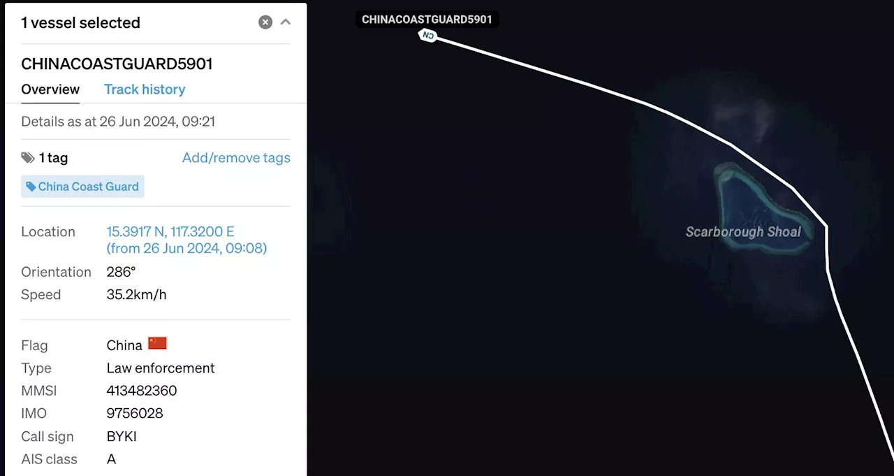 China’s 'monster ship' passed El Nido, Scarborough Shoal —expert