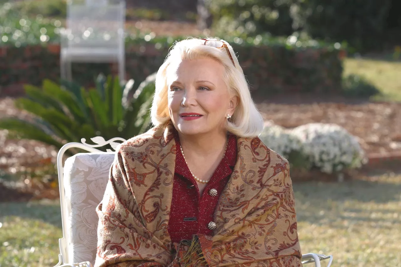 Gena Rowlands, star of 'The Notebook,' has Alzheimer's