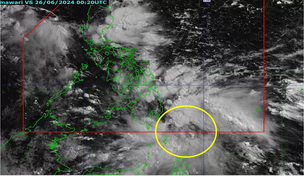 LPA spotted east southeast of GenSan —PAGASA