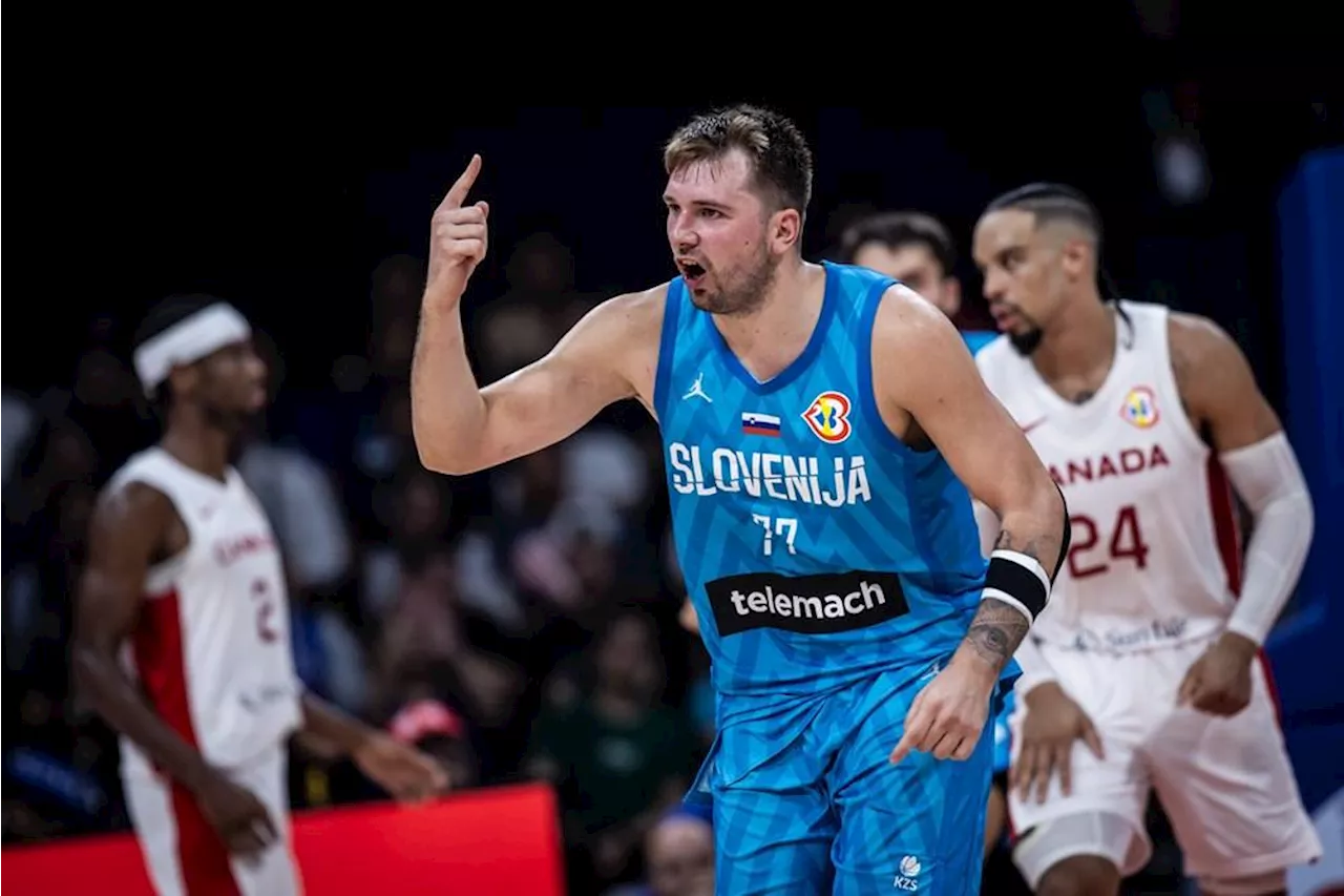 Luka Doncic arrives for duty with Slovenian national team