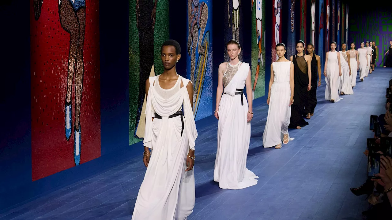 Haute Couture Gets An Olympic Makeover At Christian Dior