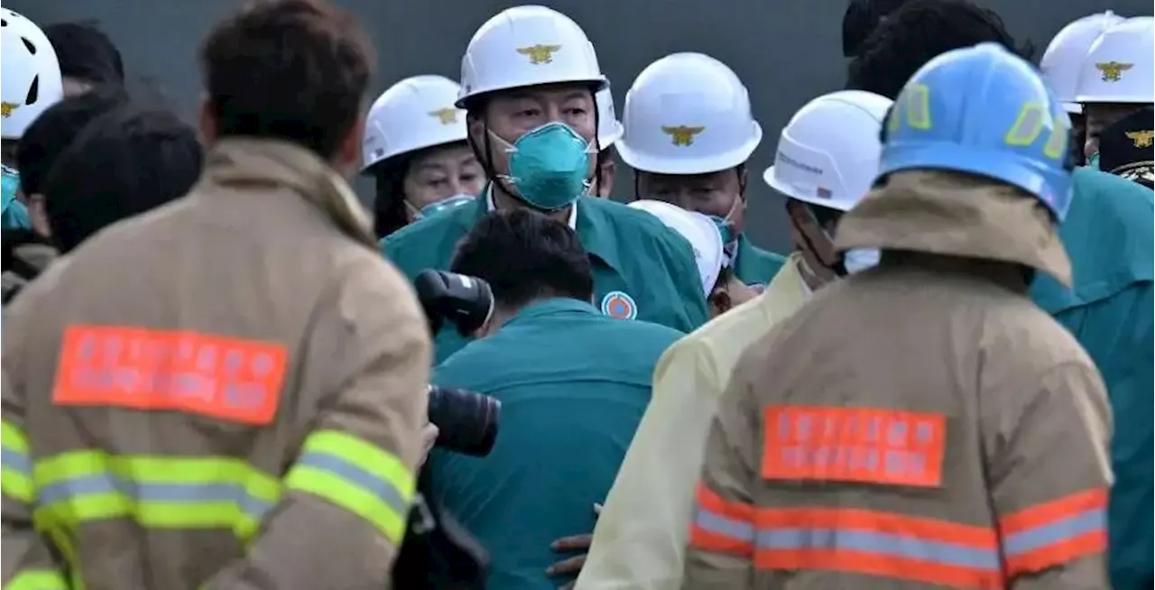 Investigators search site of South Korea lithium factory fire