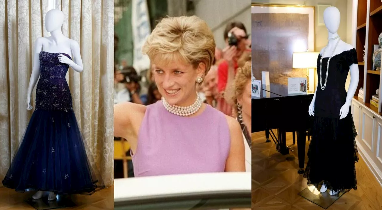 Lady Diana, all'asta abiti, cappelli e scarpe della principessa: è la più grande collezione in vendita dalla s