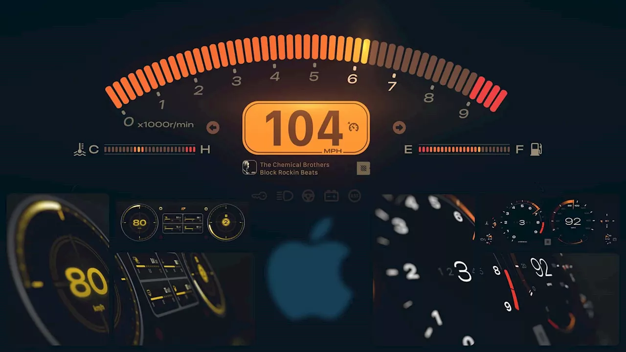 Apple's Next-Gen CarPlay Could ReImagine Gauge Clusters of Classic Enthusiast Cars