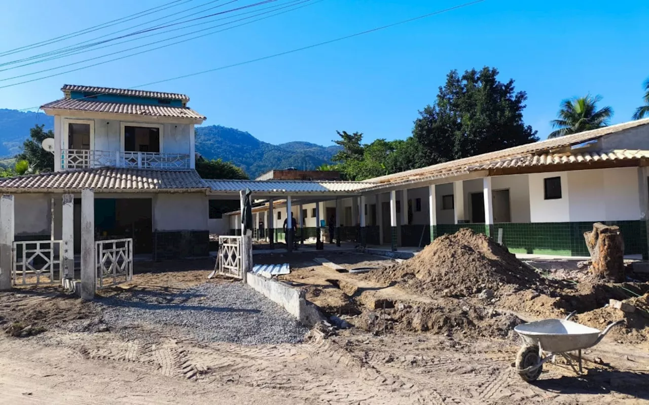 Prefeitura de Saquarema segue com a construção do novo posto de saúde no bairro Mato Grosso