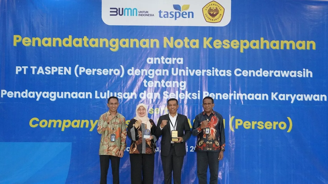 Gandeng Universitas Cendrawasih, Taspen Buka Loker di Indonesia Timur