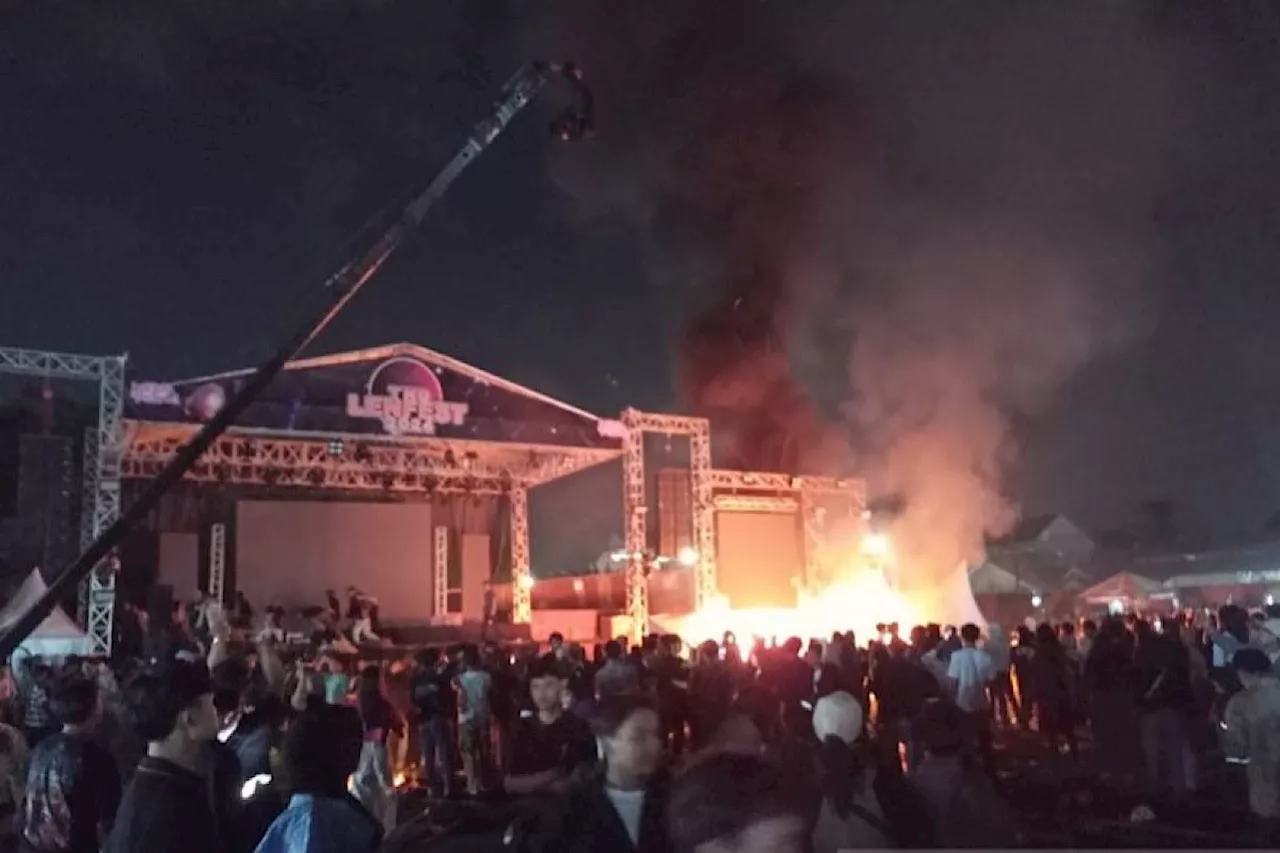 Polisi Ciduk Dalang Kerusuhan Konser Tangerang Lentera Festival