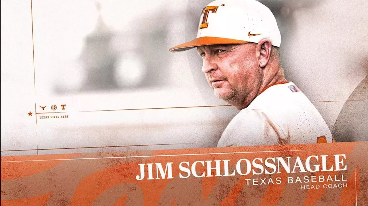 Texas set to introduce Jim Schlossnagle as new head baseball coach