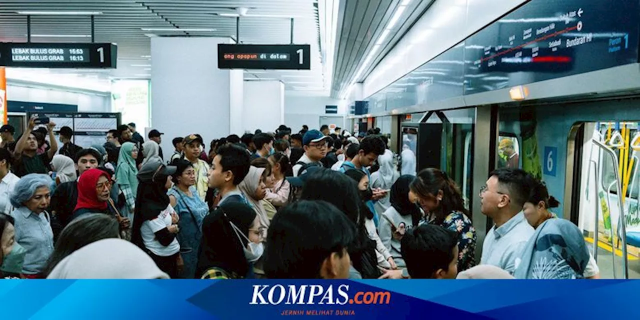 286.445 Orang Gunakan MRT Saat HUT ke-497 Jakarta