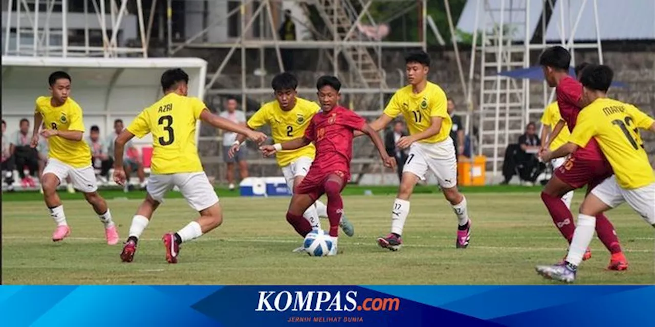 Hasil Klasemen Piala AFF U-16 2024 Usai Myanmar Bantai Brunei Darussalam 8-1