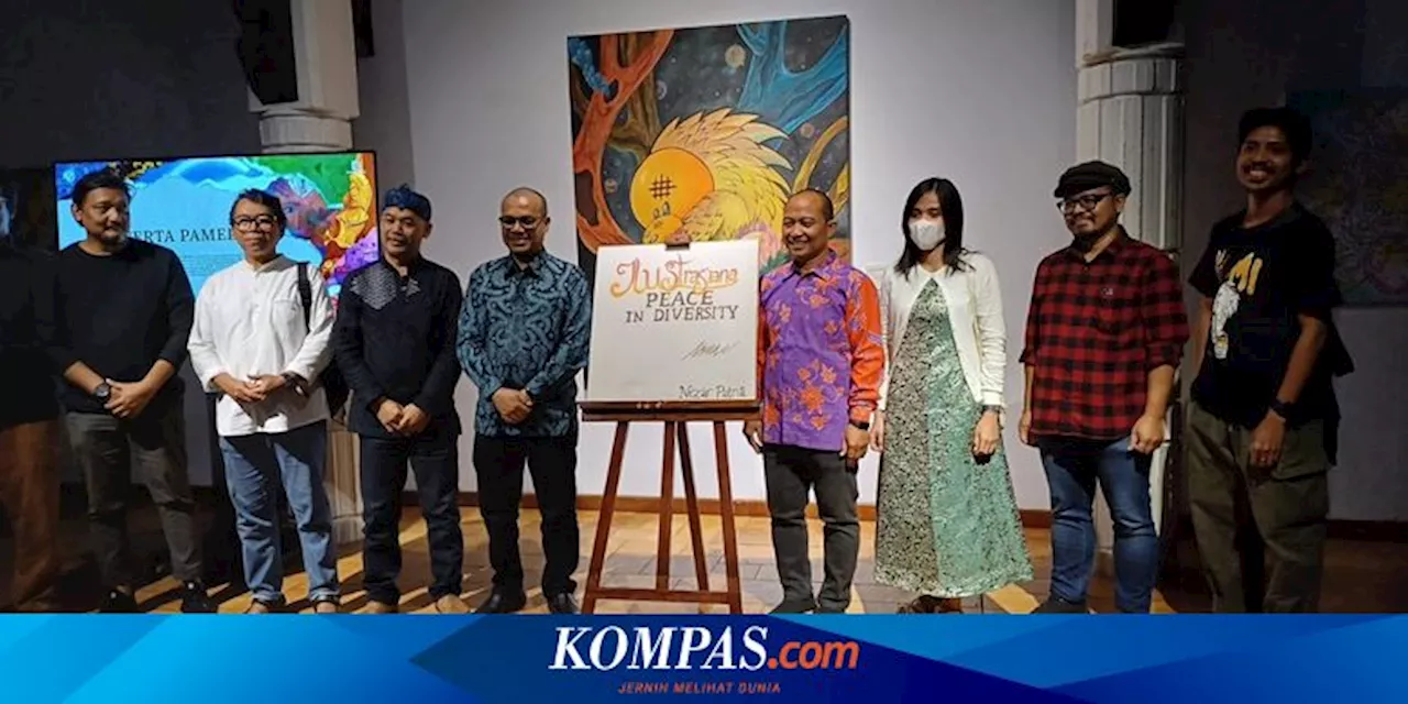 Pameran Ilustrasiana #2 Tampilkan Karya Ilustrator Dalam hingga Luar Negeri