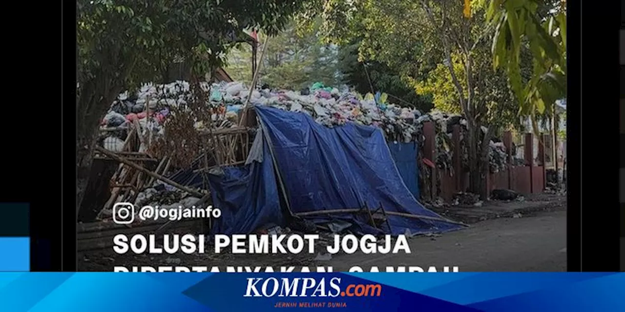 Pemkot Yogya Disebut Hanya Pindahkan Sampah Antar Depo, Ini Kata DLH