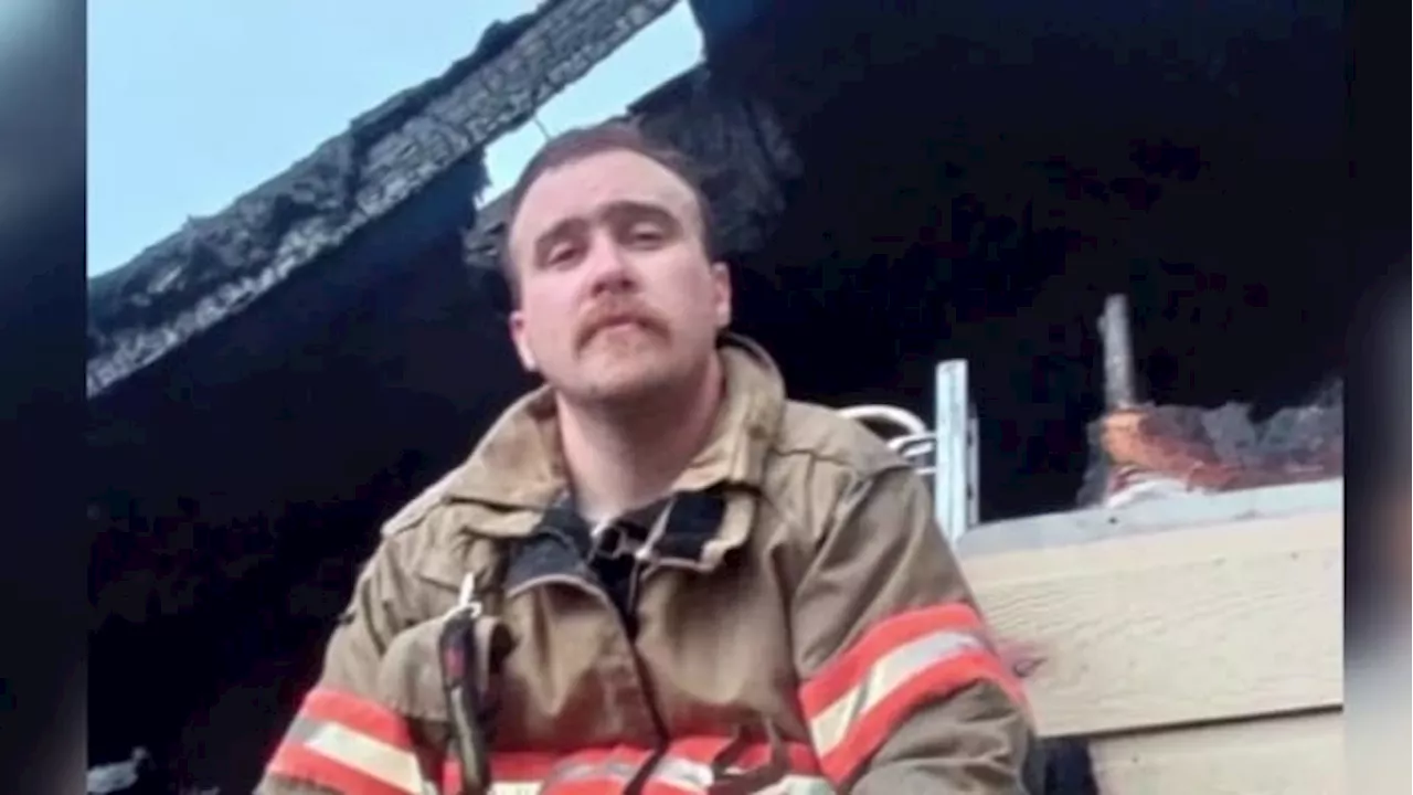 Tarkington Volunteer Firefighter praised for heroic efforts despite tragic outcome to mobile home fire