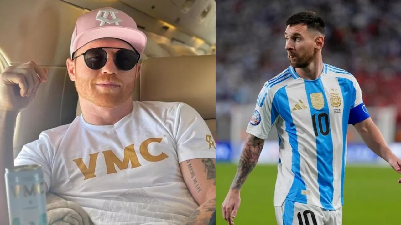 'Canelo' revive, después de un año, la pelea con Lionel Messi en Qatar 2022; “Hay que reconocer'