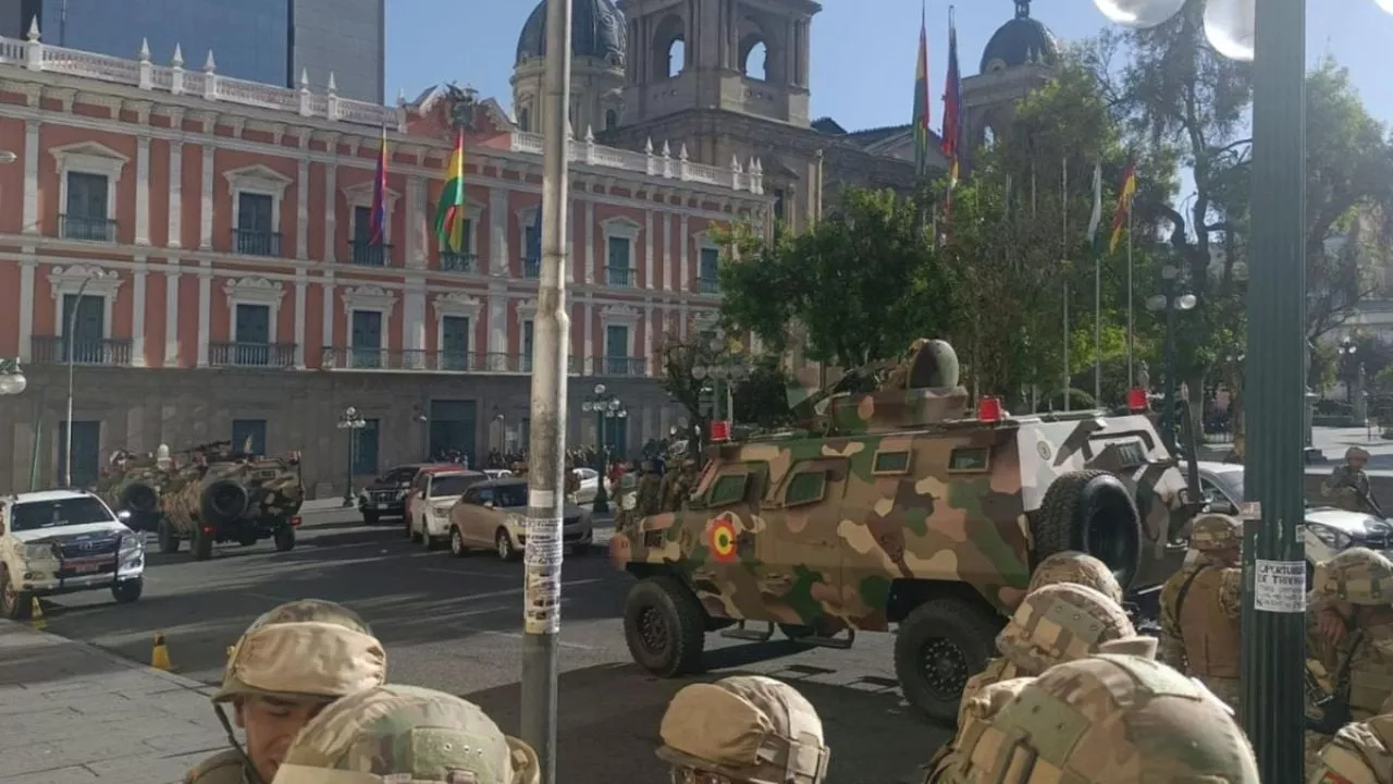 Intento de golpe de Estado en Bolivia; detienen al destituido general Juan José Zúñiga