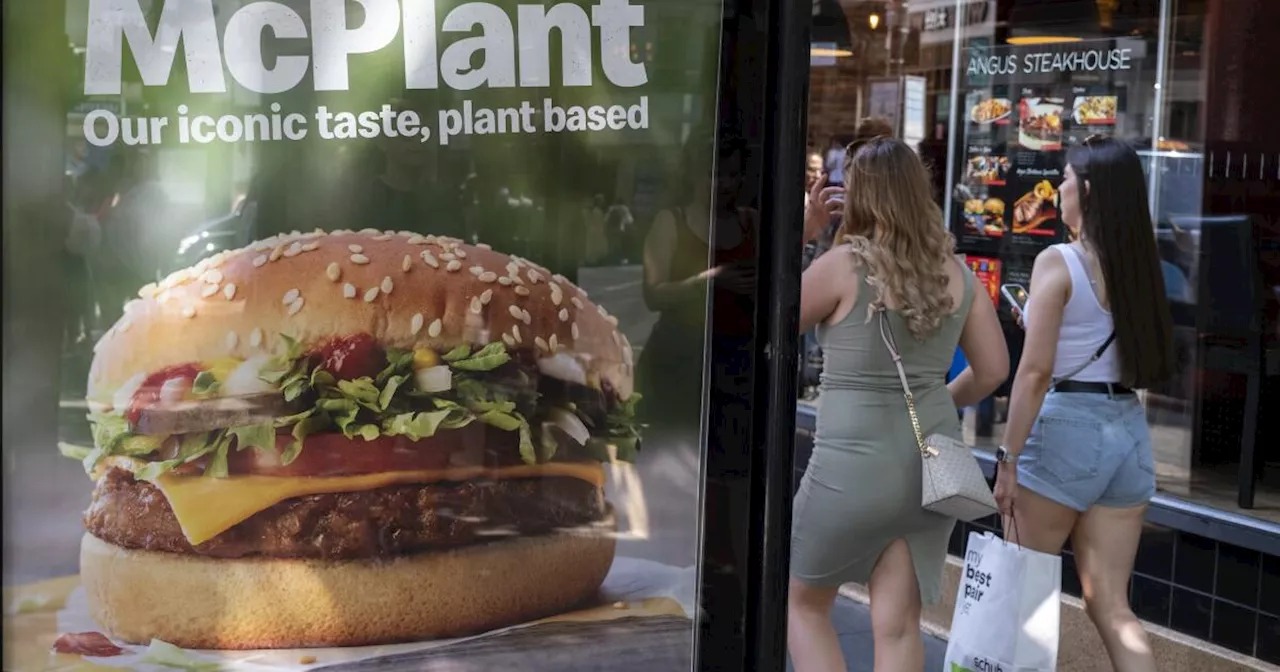 McDonald's plant-based burger fizzles out — even in San Francisco, company says