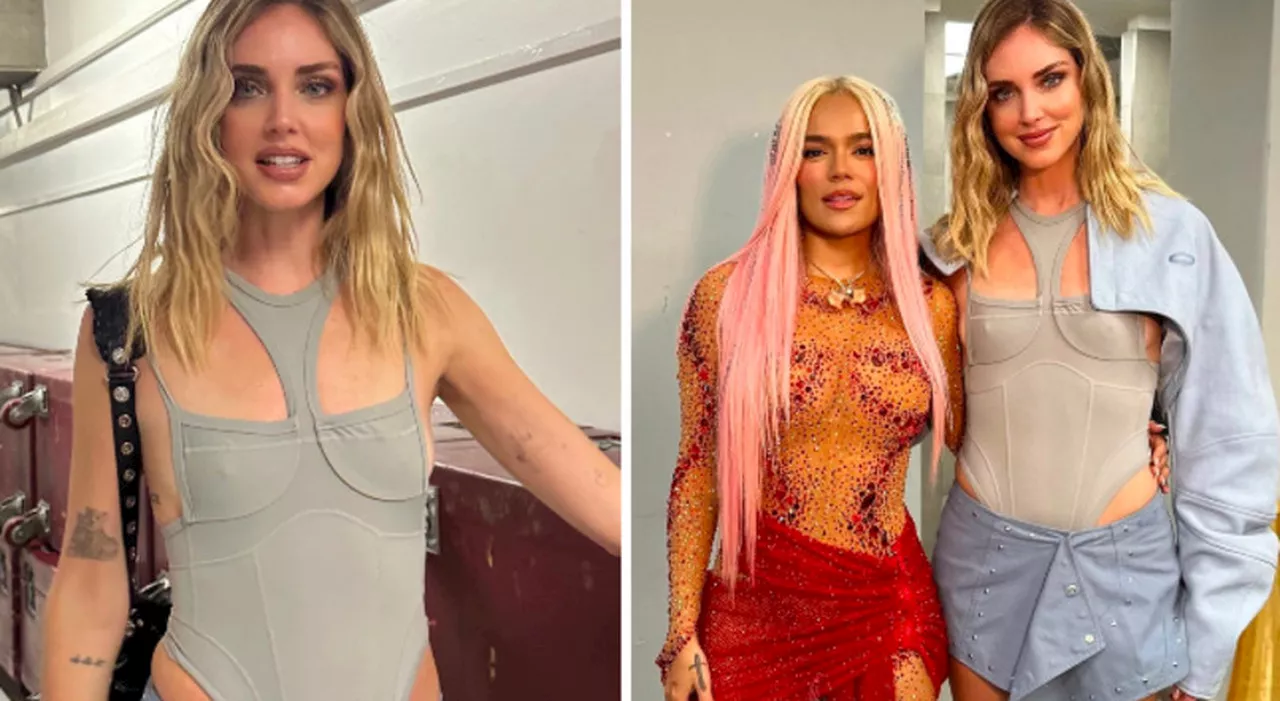 Chiara Ferragni al concerto di Karol G con Francesca, ma i fan bocciano gli outfit: «Una peggio dell'altra» FO