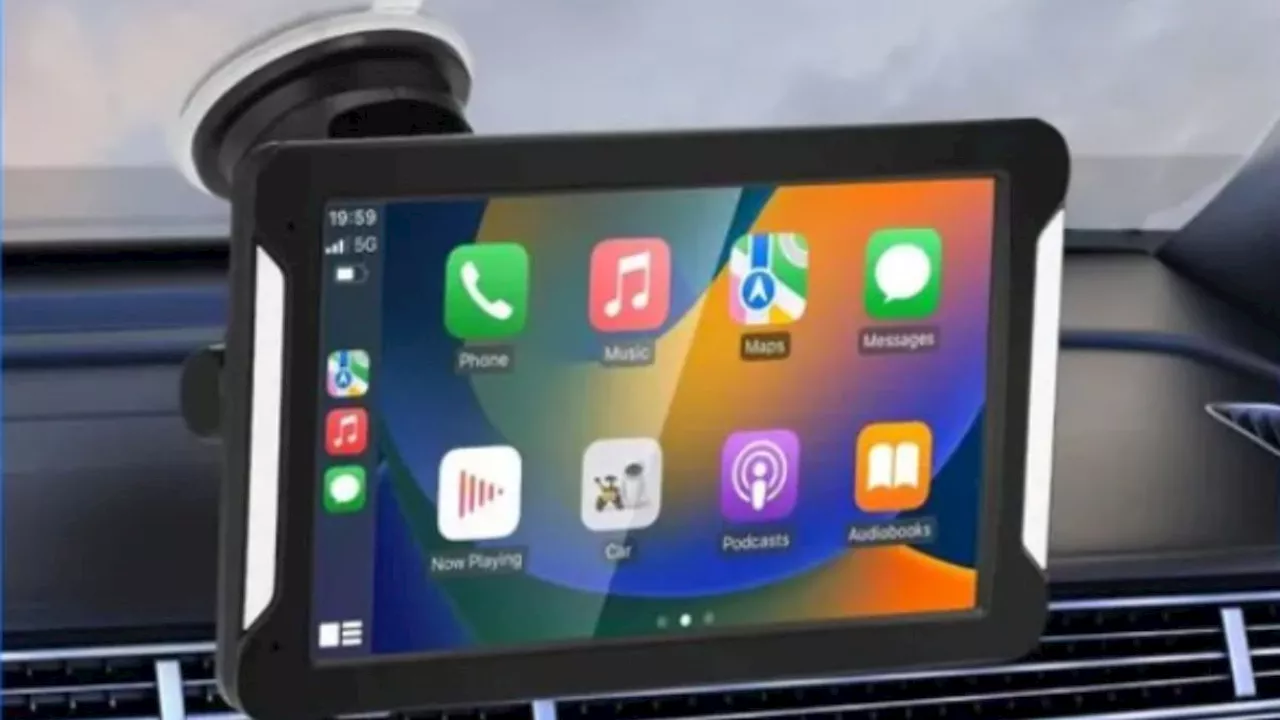 Compatible Apple Carplay et Android Auto, cet autoradio connectée bénéficie de quasiment 100 euros de remise