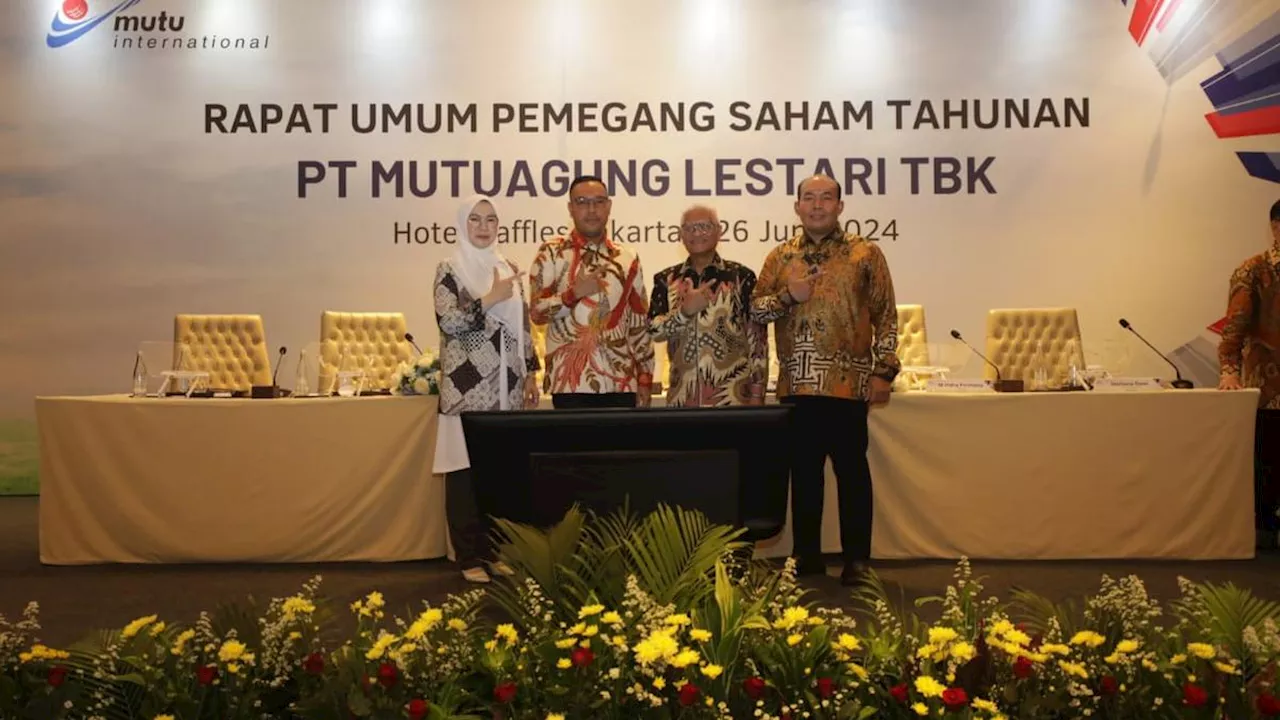 Mutuagung Lestari Kantongi Kenaikan Laba 34,66% di Kuartal I 2024