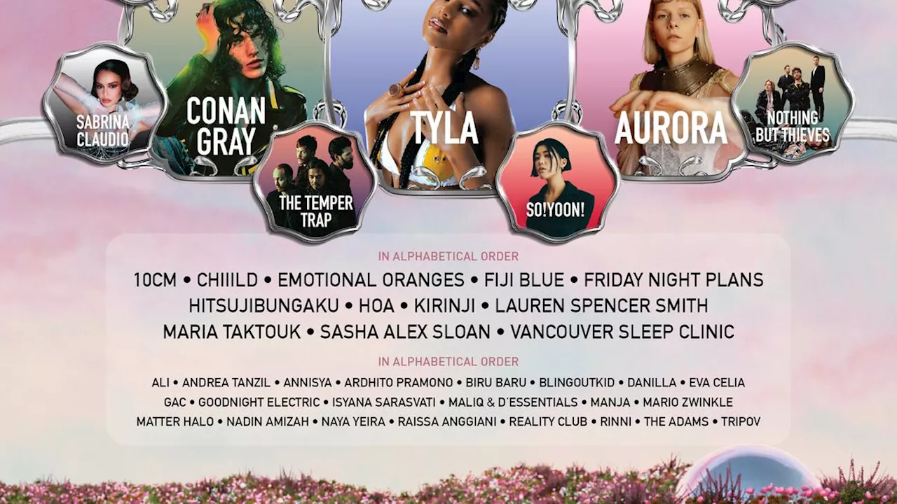 Tyla Bergabung dengan Conan Gray, Tori Kelly, dan 20 Artis Internasional Lain di LaLaLa Festival 2024!