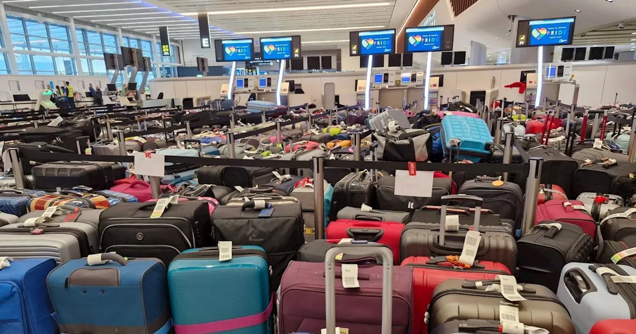 Manchester Airport chaos leaves passengers stranded without luggage