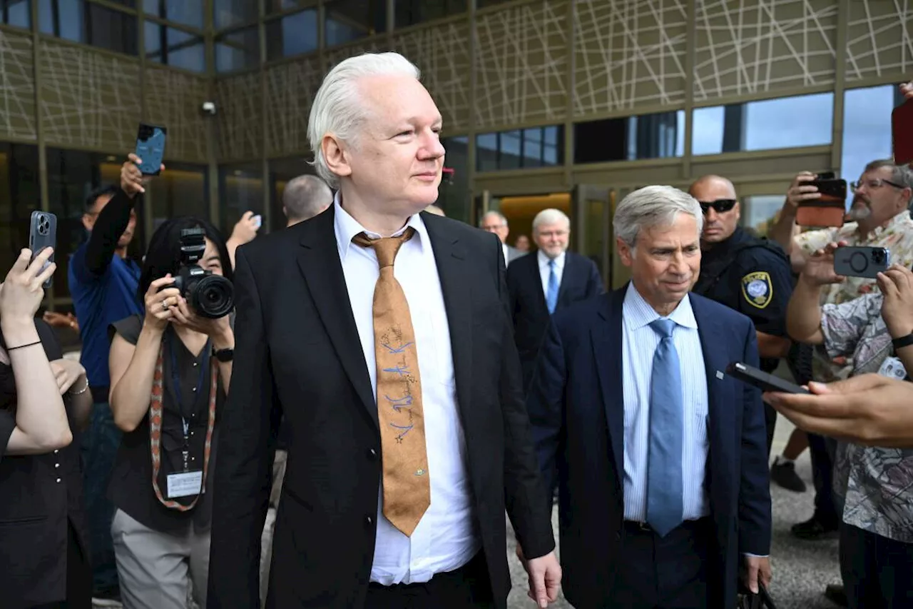 Julian Assange est un « homme libre » après un accord avec la justice américaine