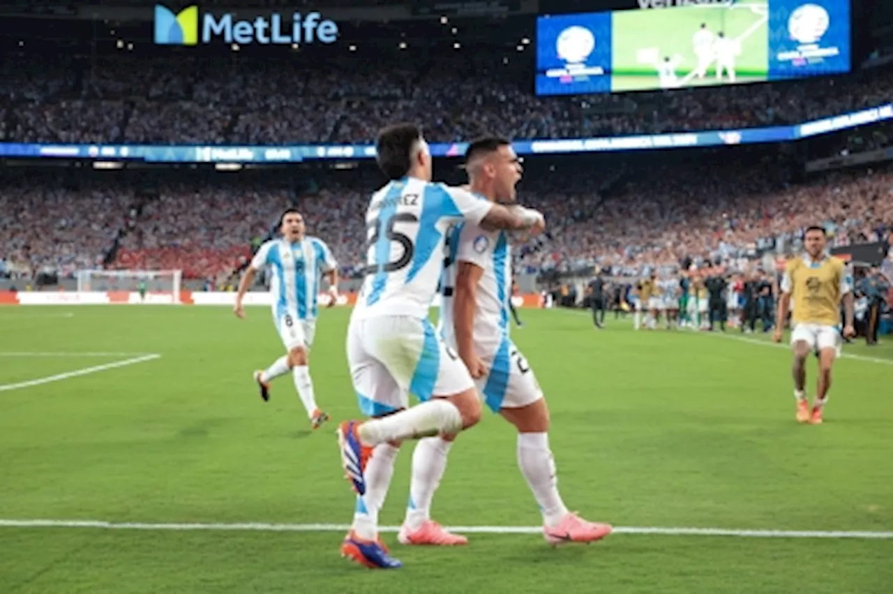 Argentina edge Chile 1-0 to seal Copa America quarter-final place